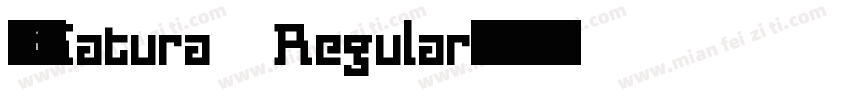 丸明Katura Regular字体转换